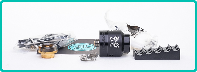 Contenu de l'Atomiseur Dead Rabbit 4 RDA Hellvape